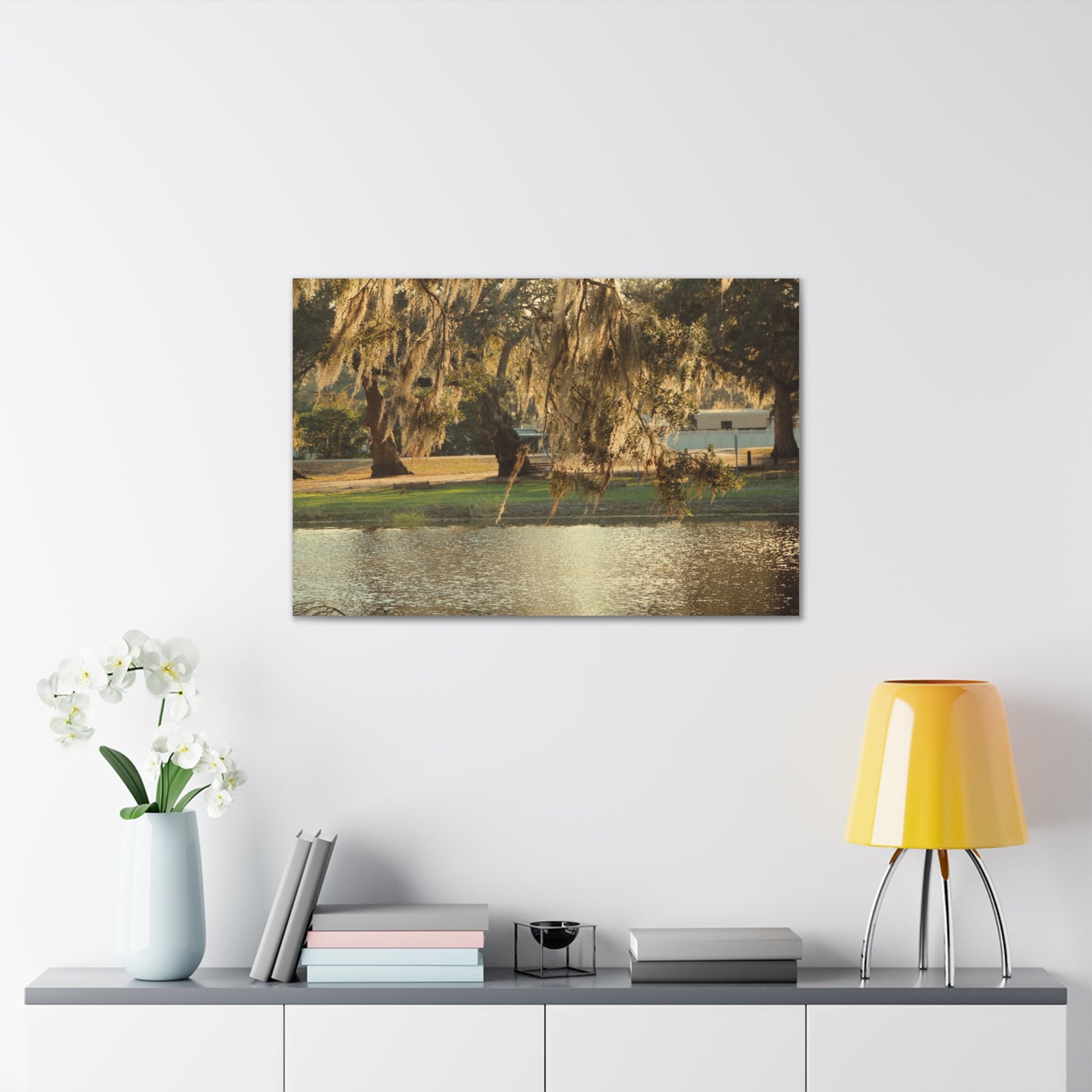 A Golden Park - Canvas Gallery Wraps