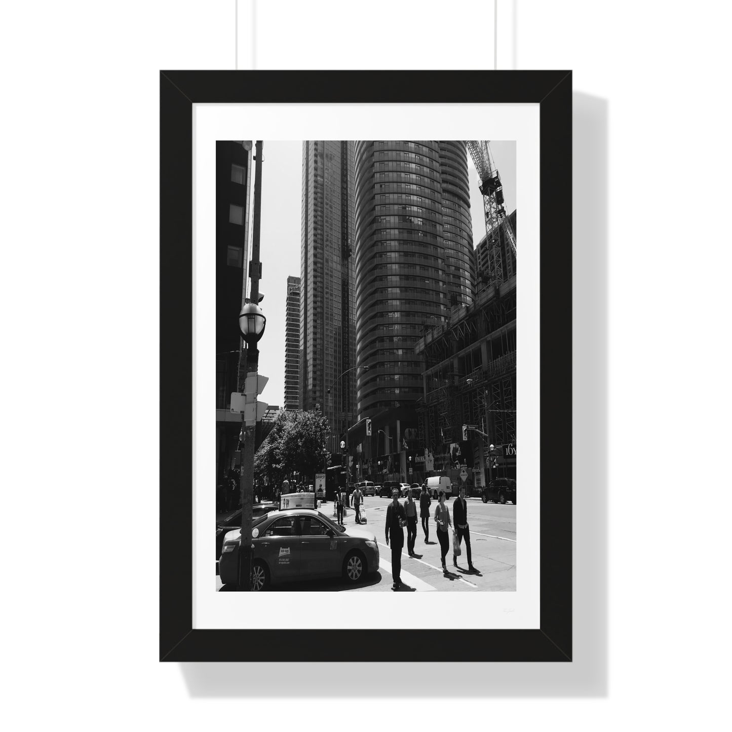 Bremner Boulevard - Framed Vertical Poster