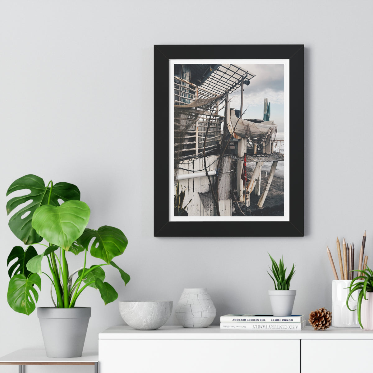 Long Mariner - Framed Vertical Poster