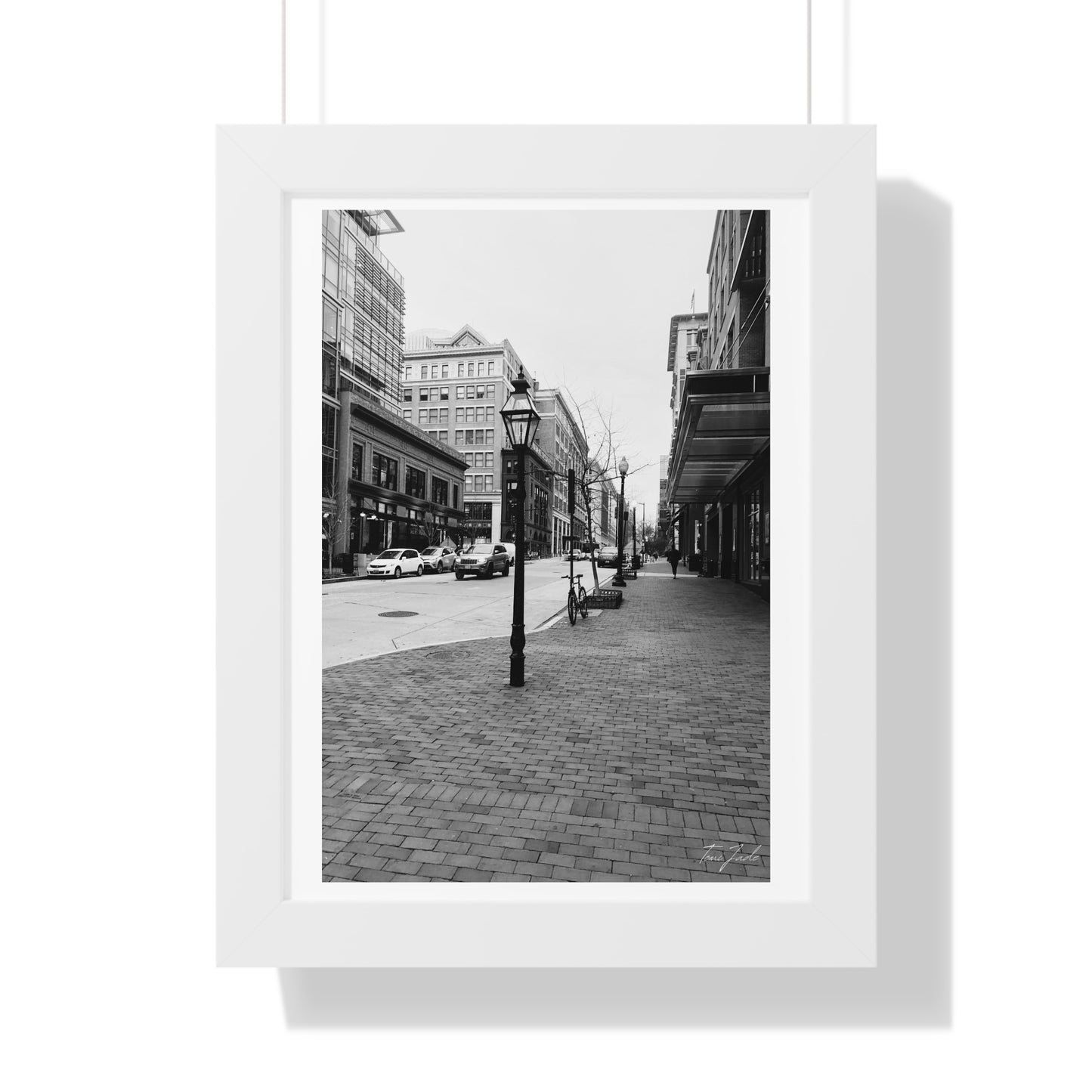 Eleventh Street - Framed Vertical Poster