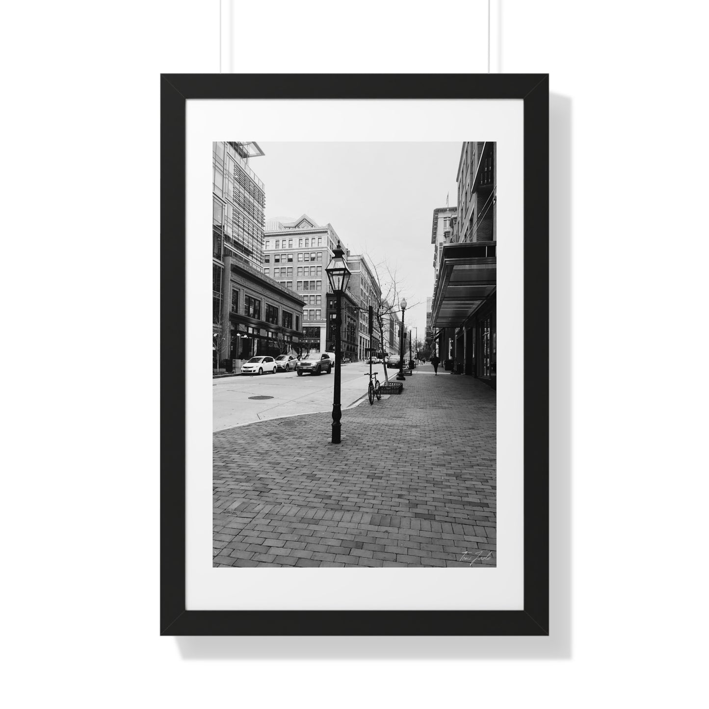 Eleventh Street - Framed Vertical Poster