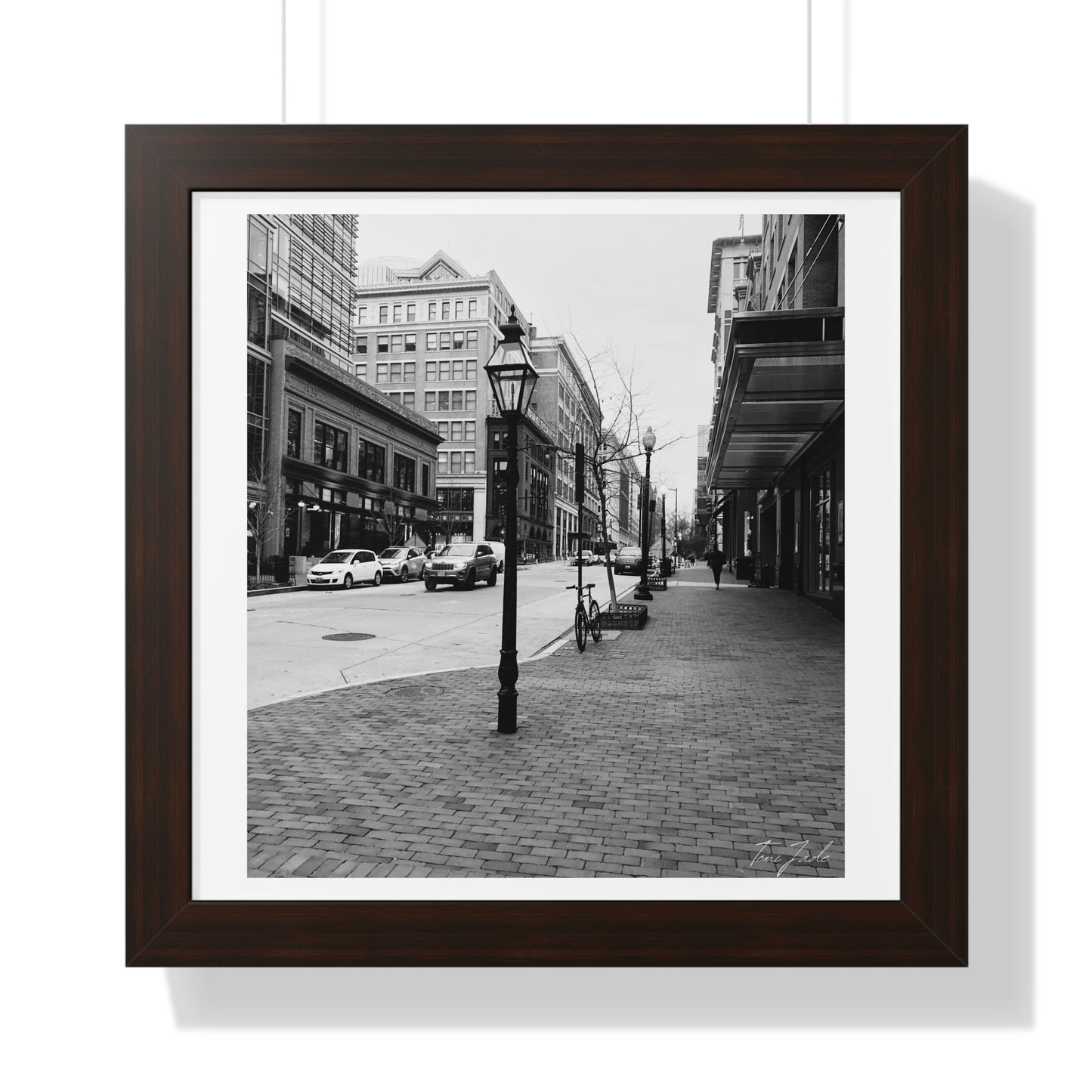 Eleventh Street - Framed Vertical Poster