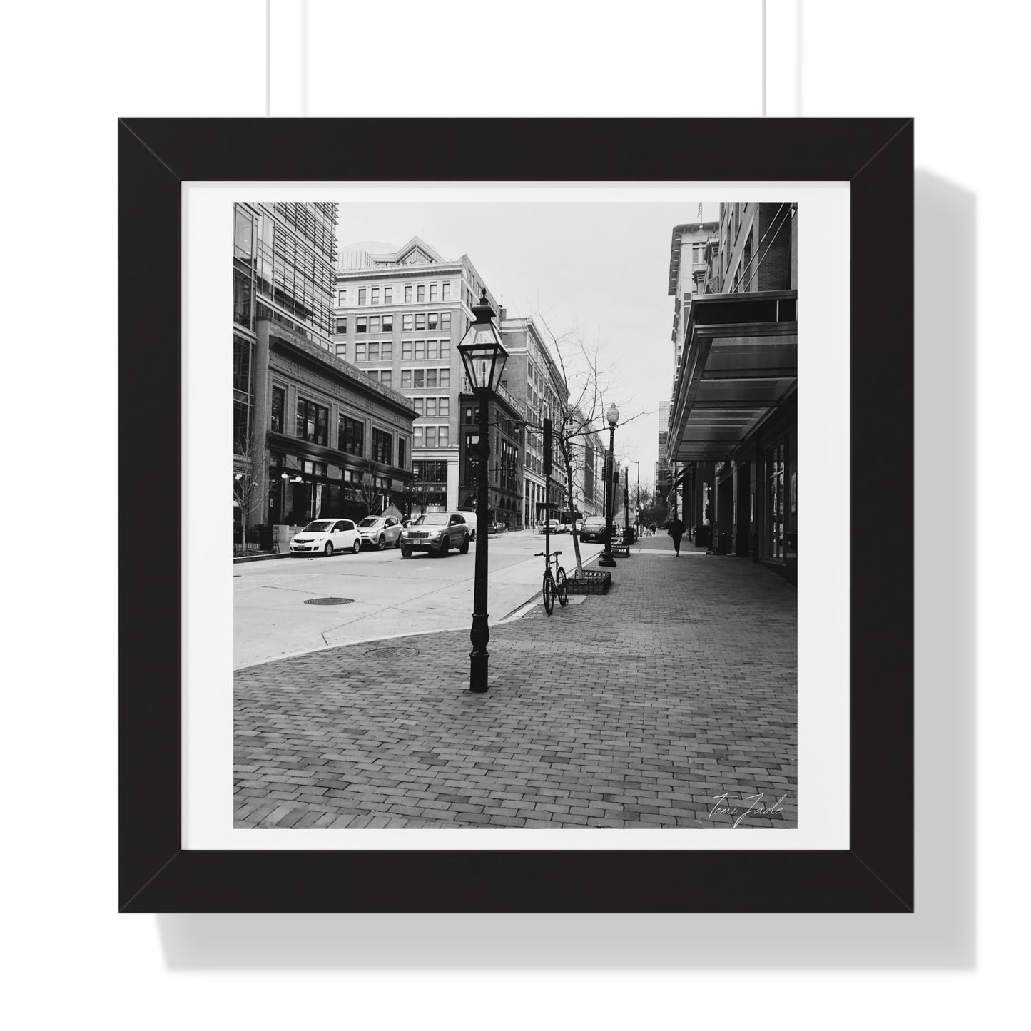 Eleventh Street - Framed Vertical Poster