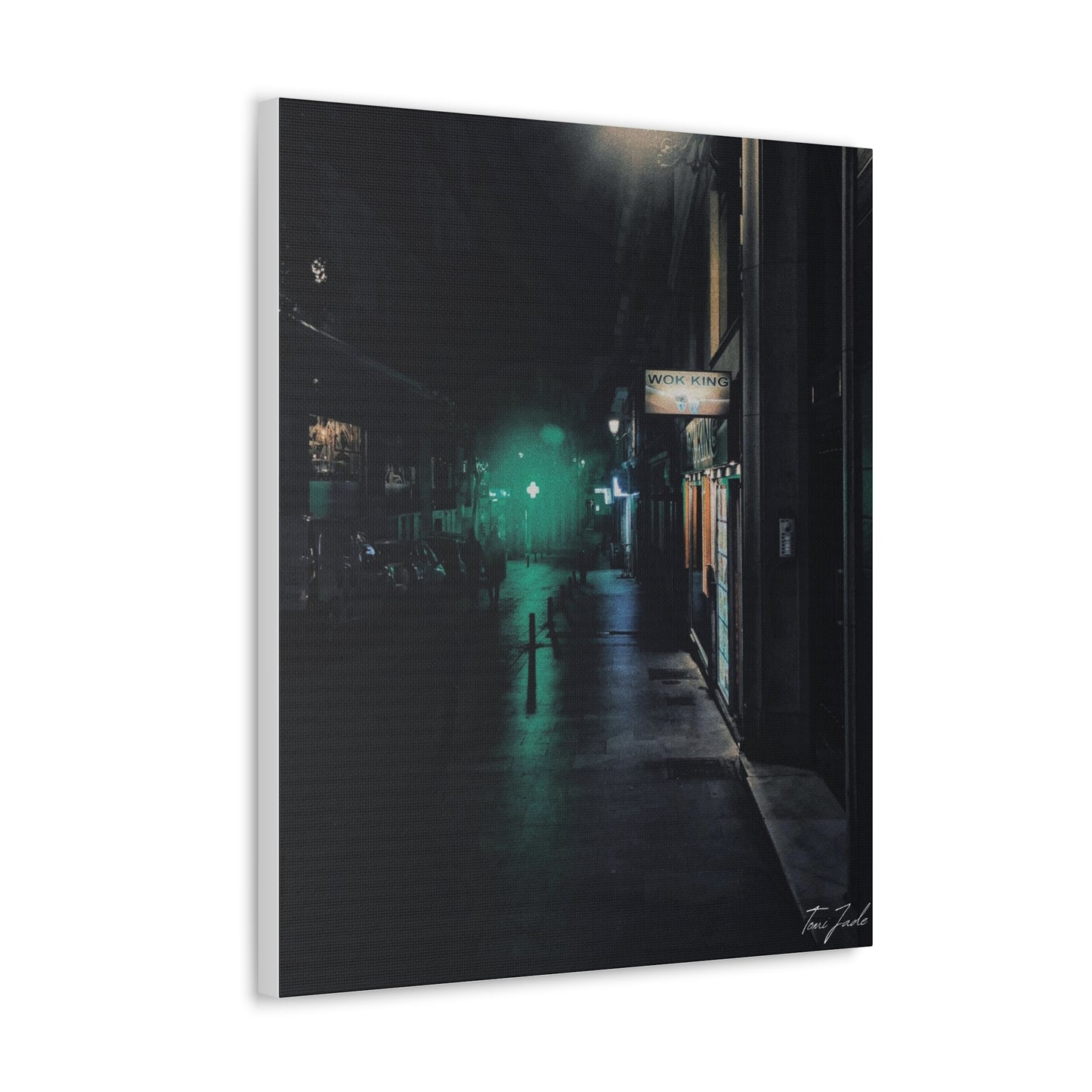 Night in Madrid - Canvas Gallery Wraps