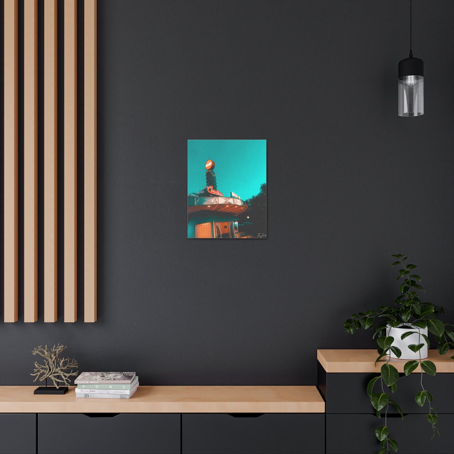 Coasters Drive In - Canvas Gallery Wraps