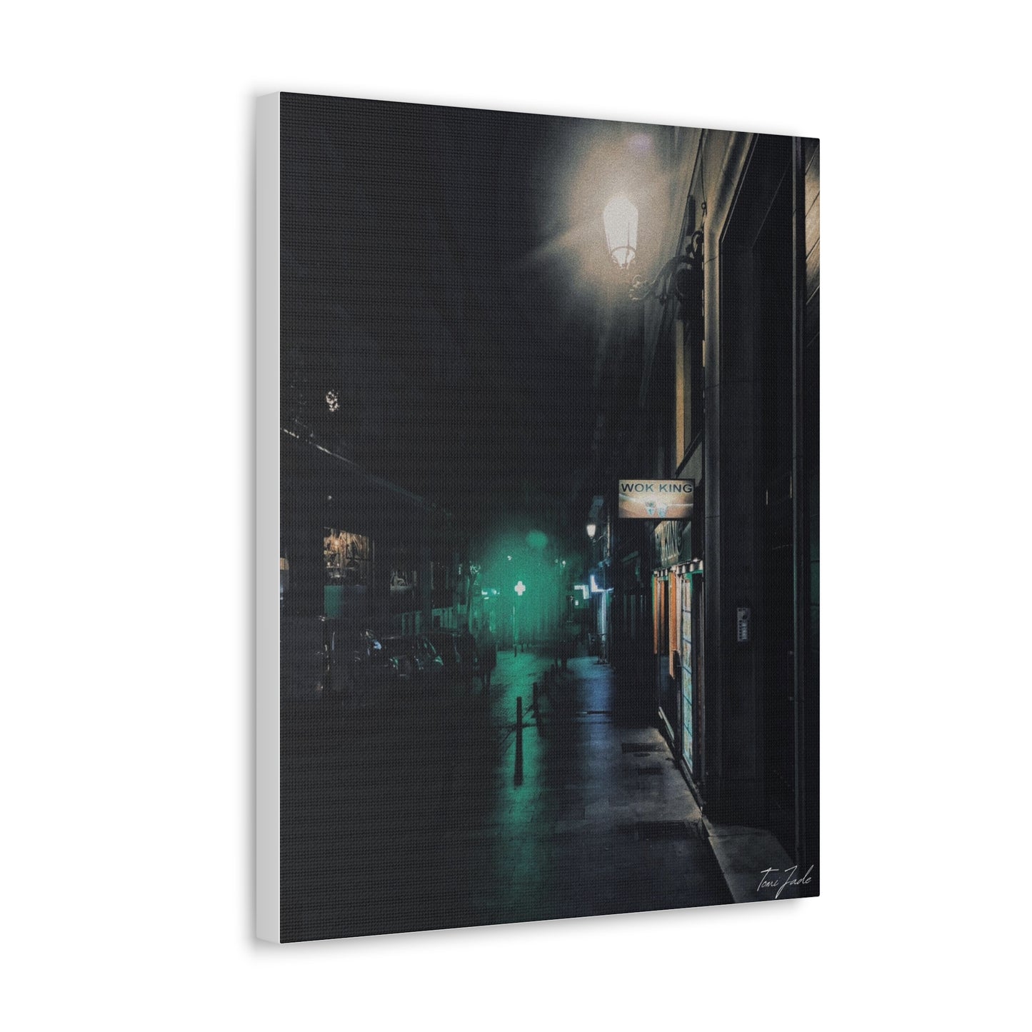 Night in Madrid - Canvas Gallery Wraps