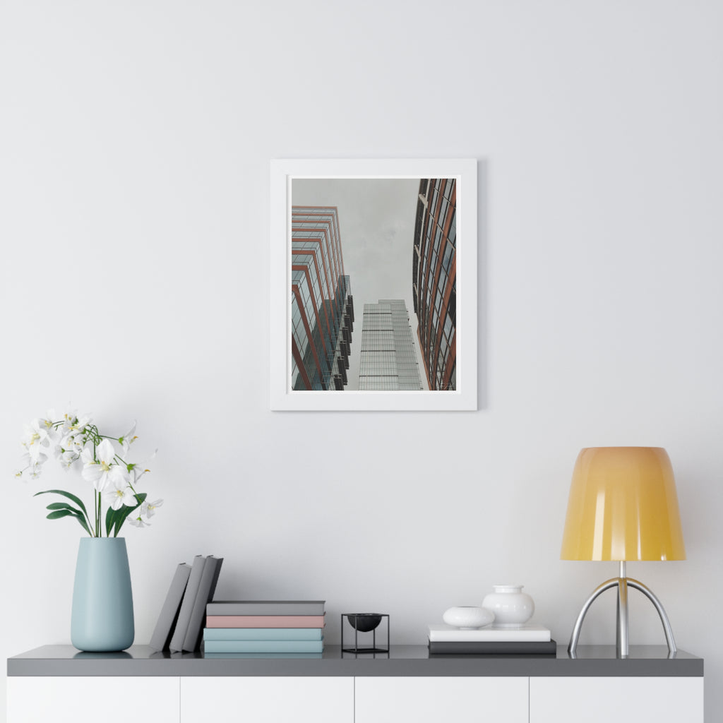 Tall Reflection - Framed Vertical Poster