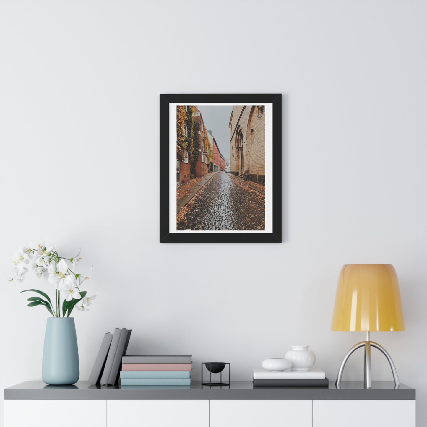 Diverse Buildings of Germany - Framed Vertical Poster