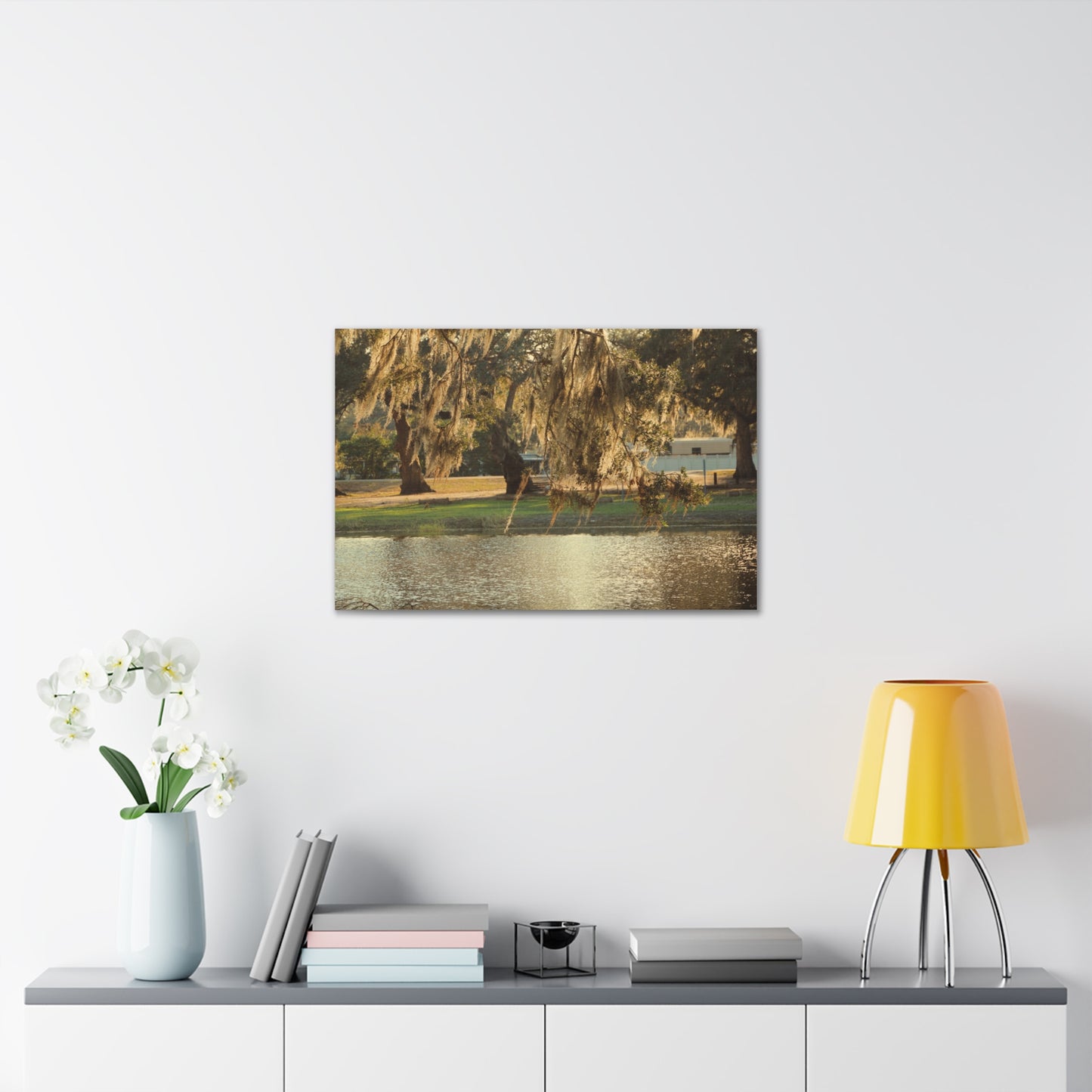 A Golden Park - Canvas Gallery Wraps