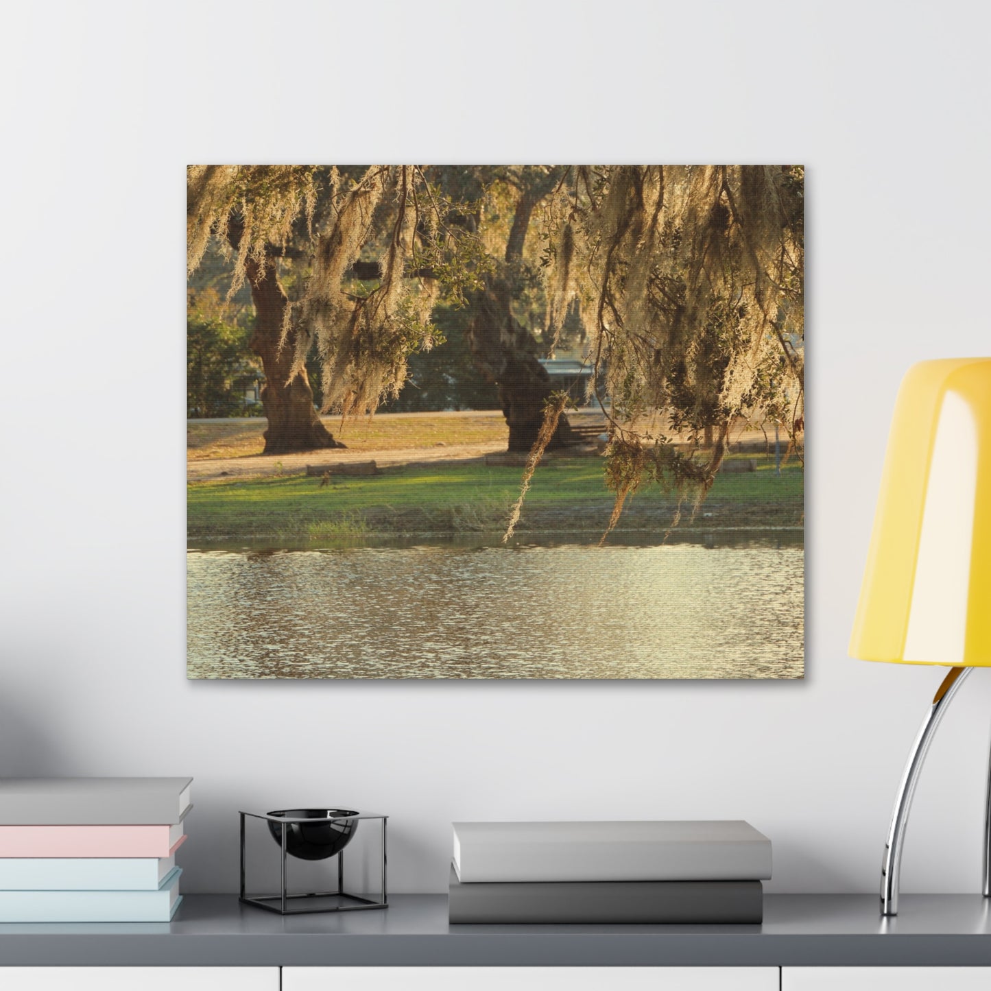 A Golden Park - Canvas Gallery Wraps