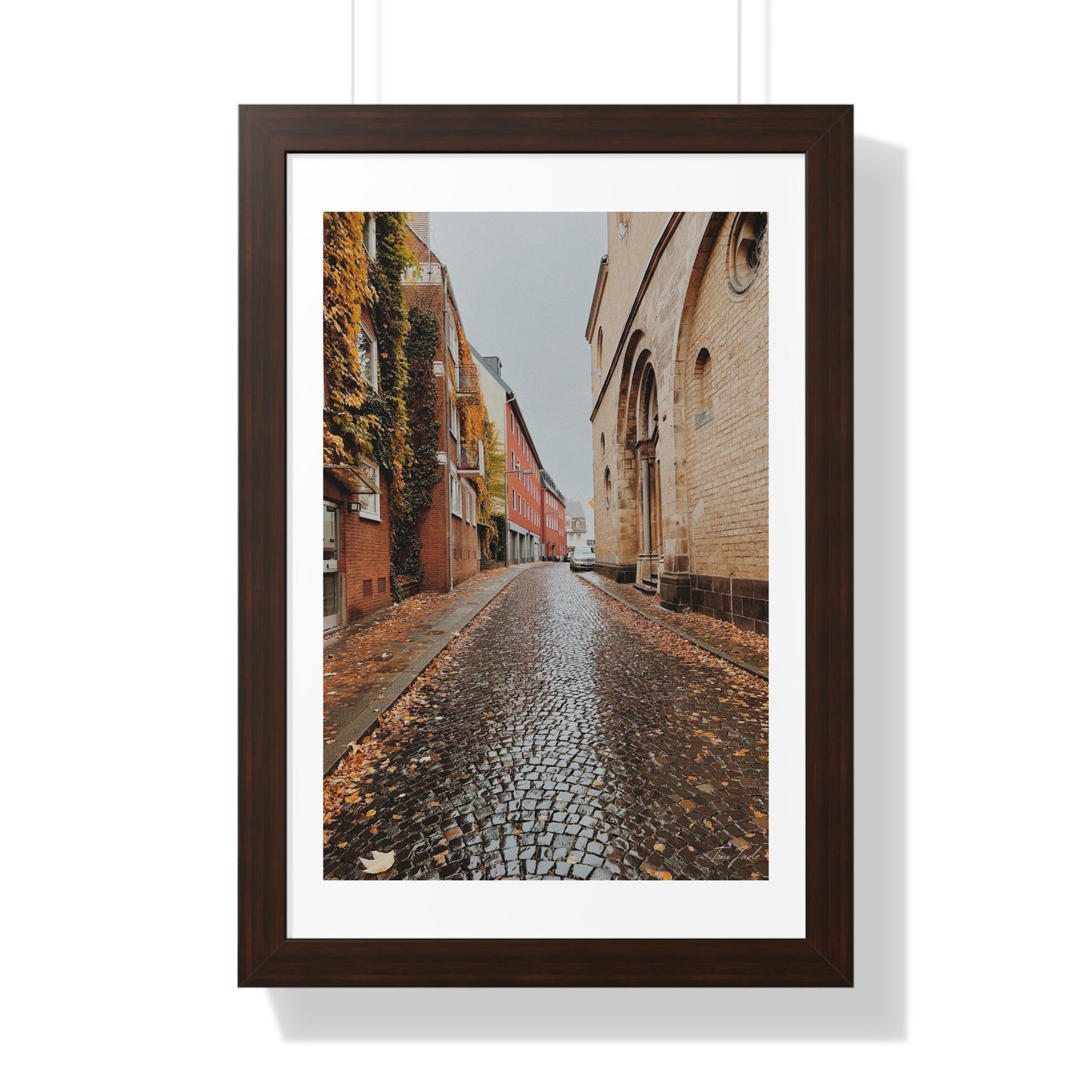 Diverse Buildings of Germany - Framed Vertical Poster