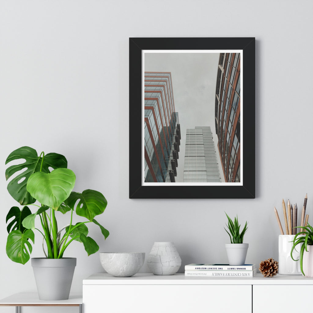 Tall Reflection - Framed Vertical Poster