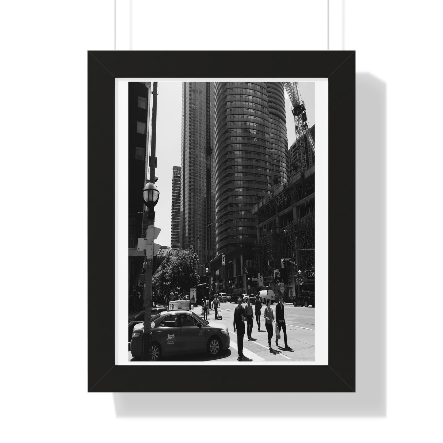 Bremner Boulevard - Framed Vertical Poster