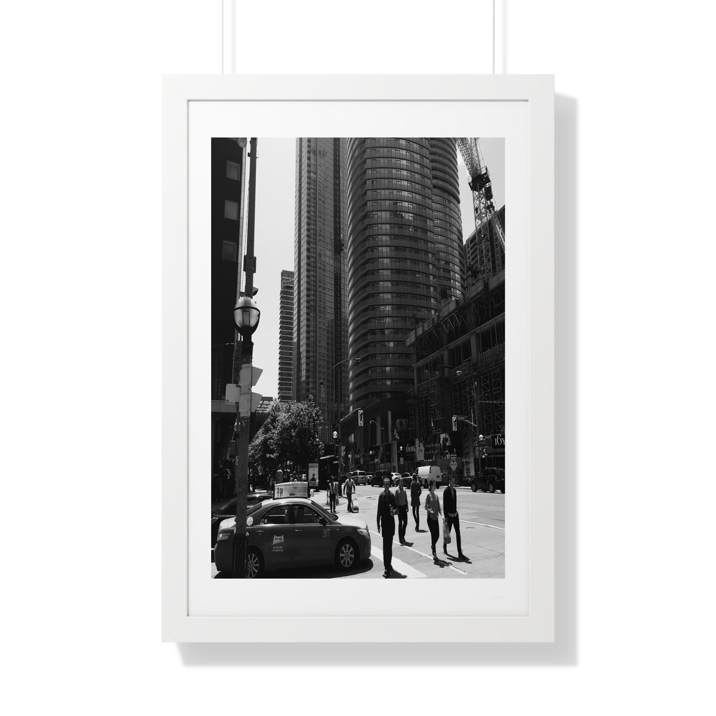 Bremner Boulevard - Framed Vertical Poster