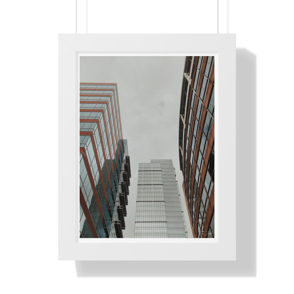 Tall Reflection - Framed Vertical Poster