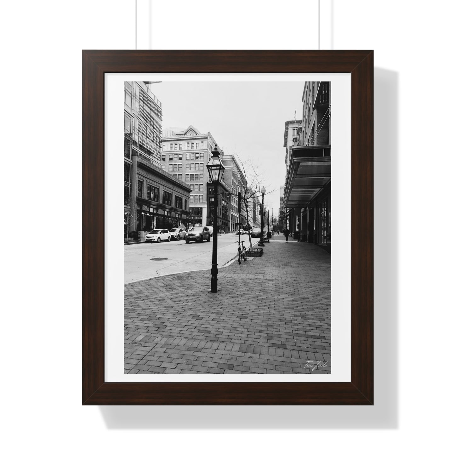 Eleventh Street - Framed Vertical Poster