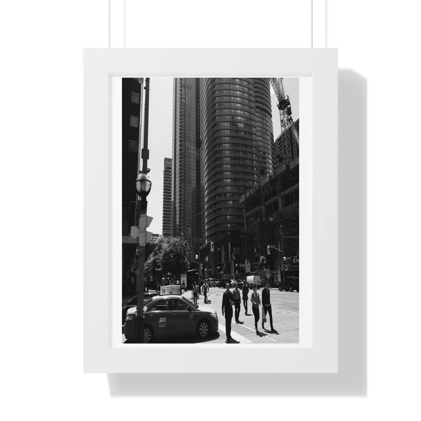 Bremner Boulevard - Framed Vertical Poster