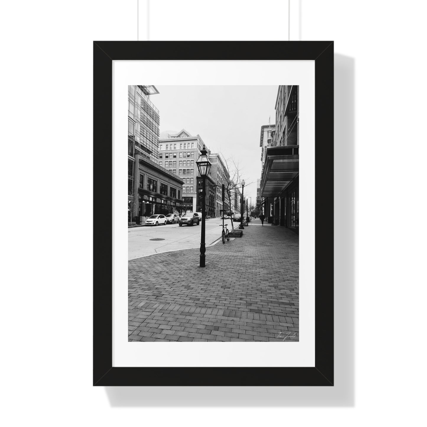 Eleventh Street - Framed Vertical Poster