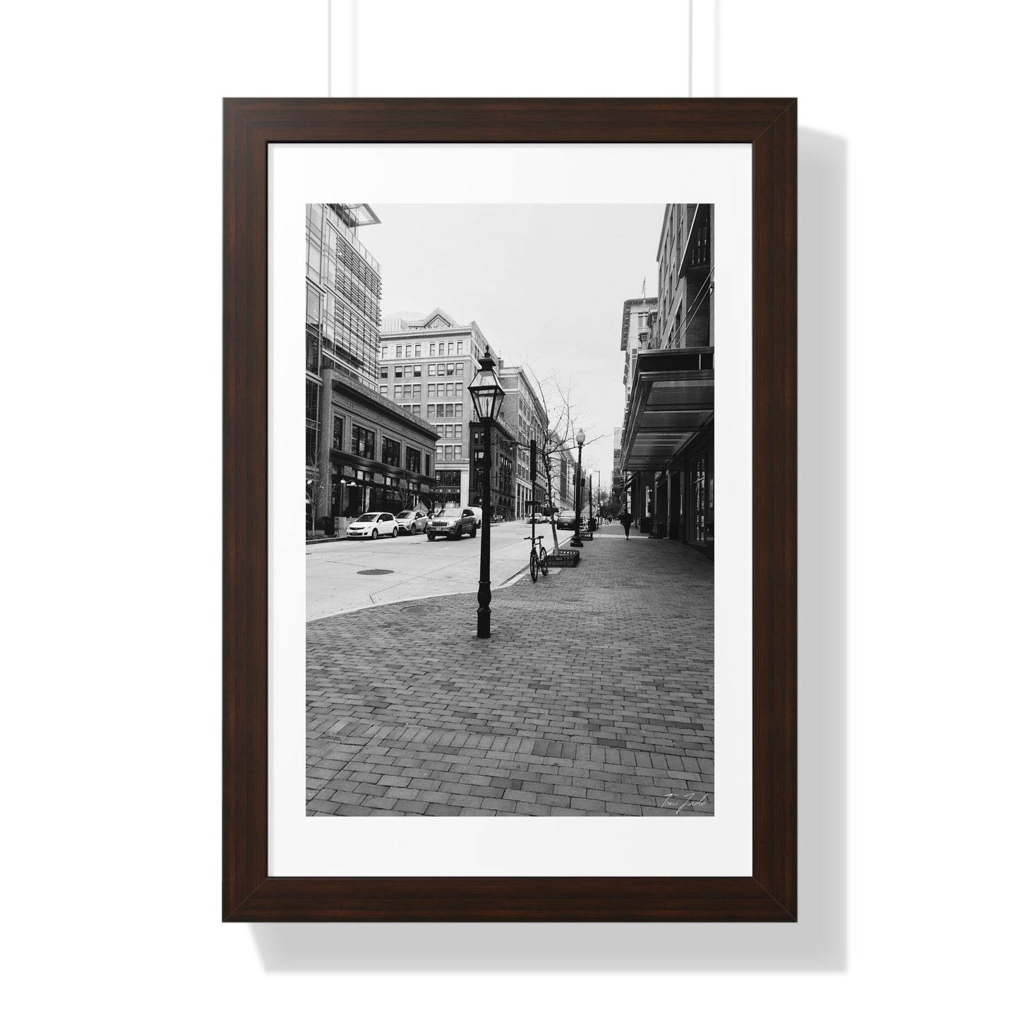 Eleventh Street - Framed Vertical Poster