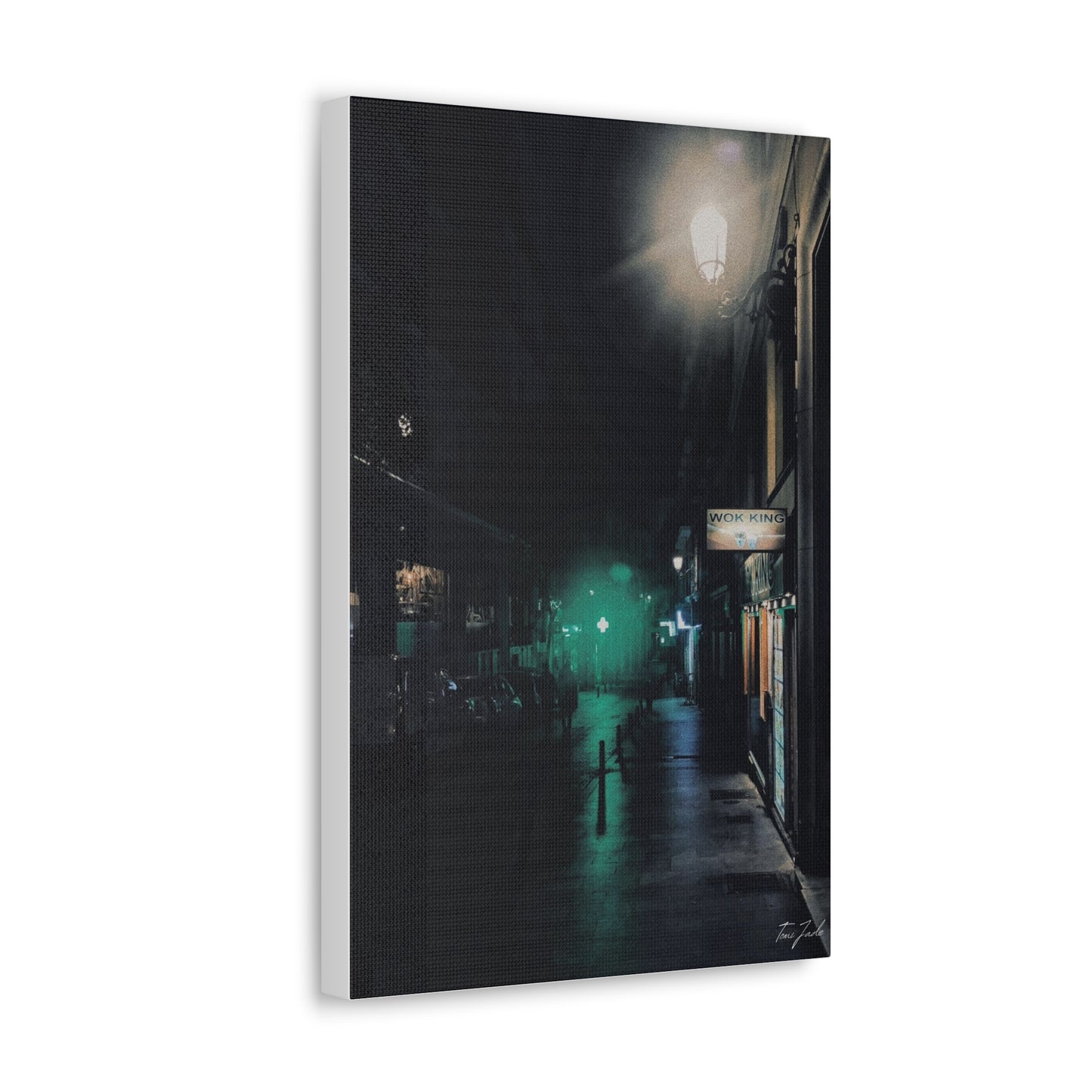 Night in Madrid - Canvas Gallery Wraps