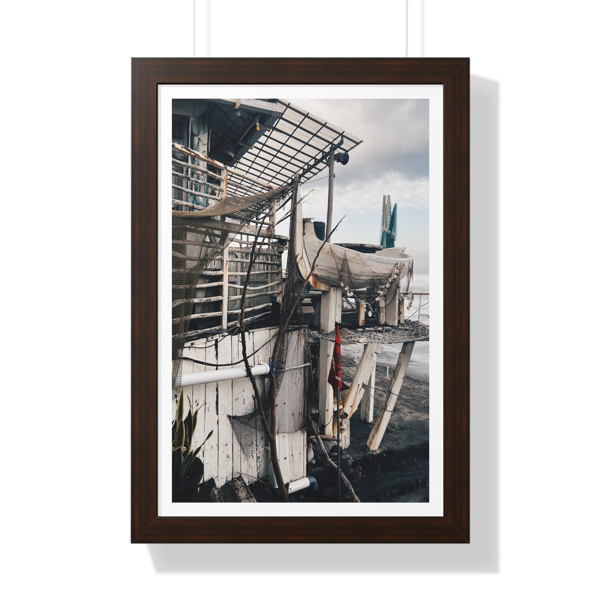 Long Mariner - Framed Vertical Poster