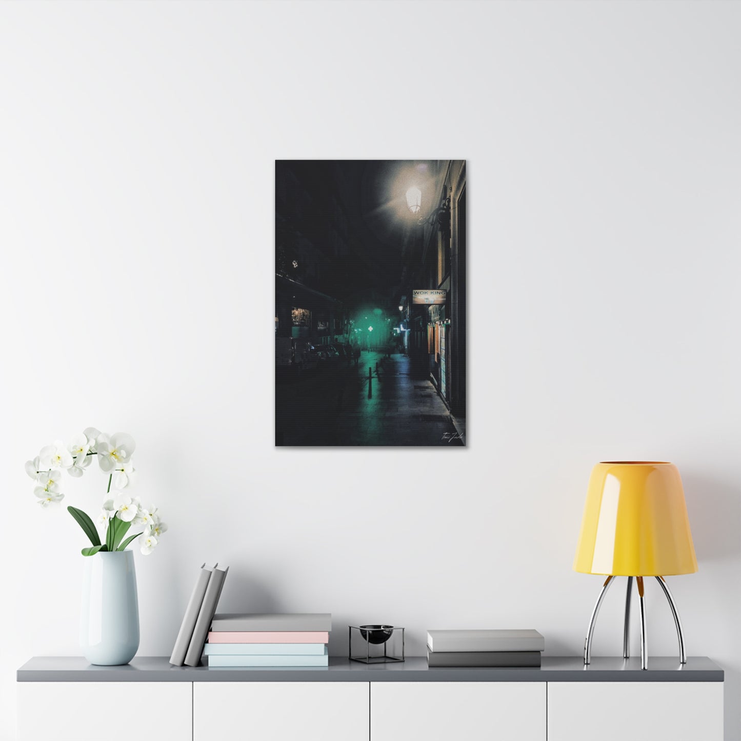 Night in Madrid - Canvas Gallery Wraps