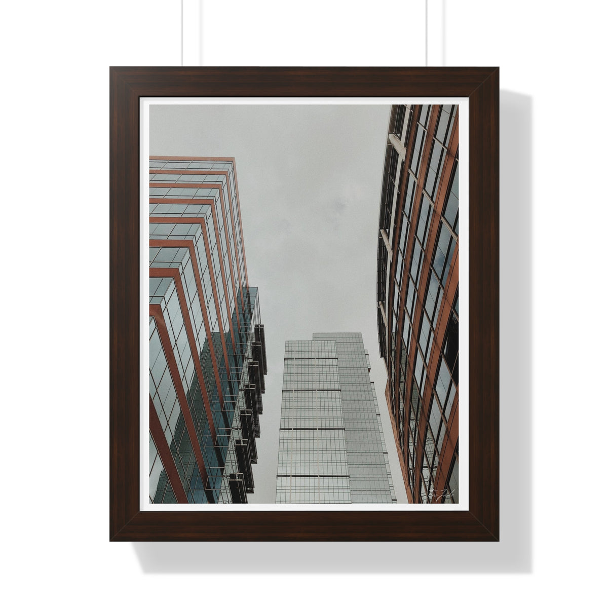 Tall Reflection - Framed Vertical Poster