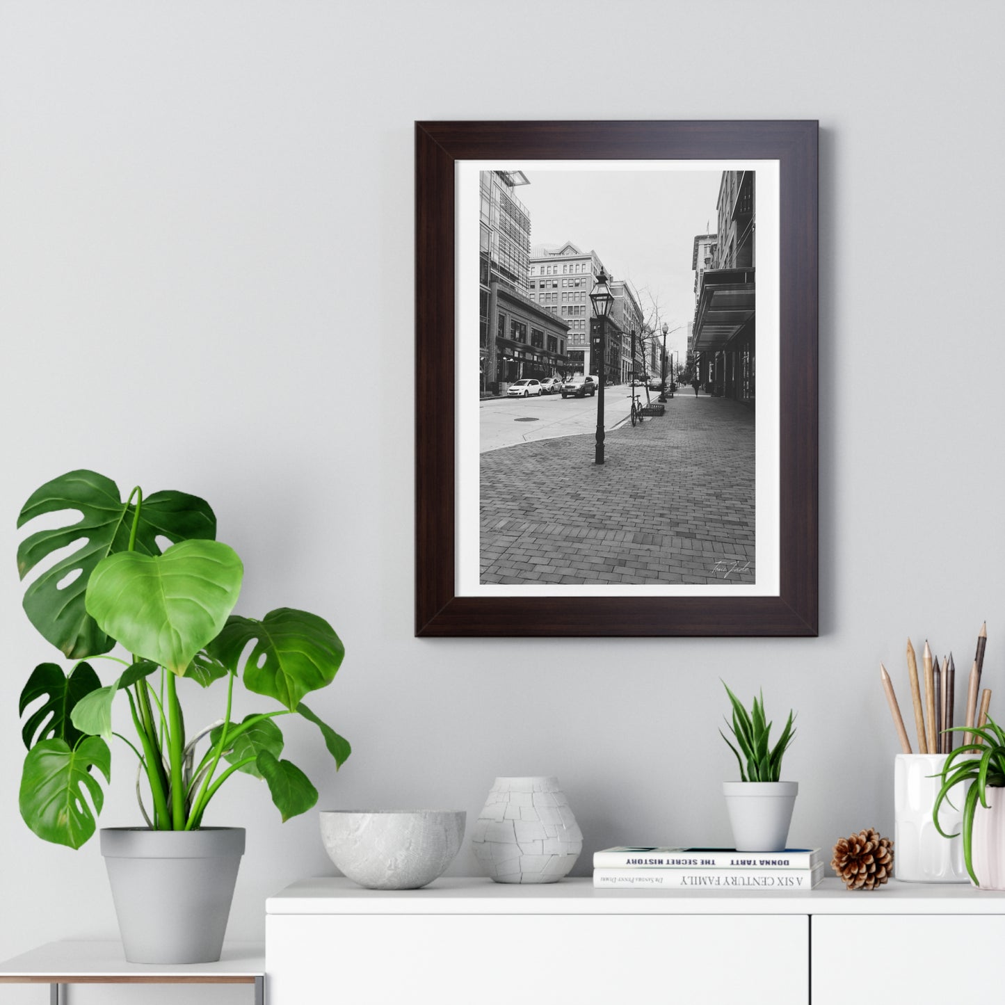 Eleventh Street - Framed Vertical Poster