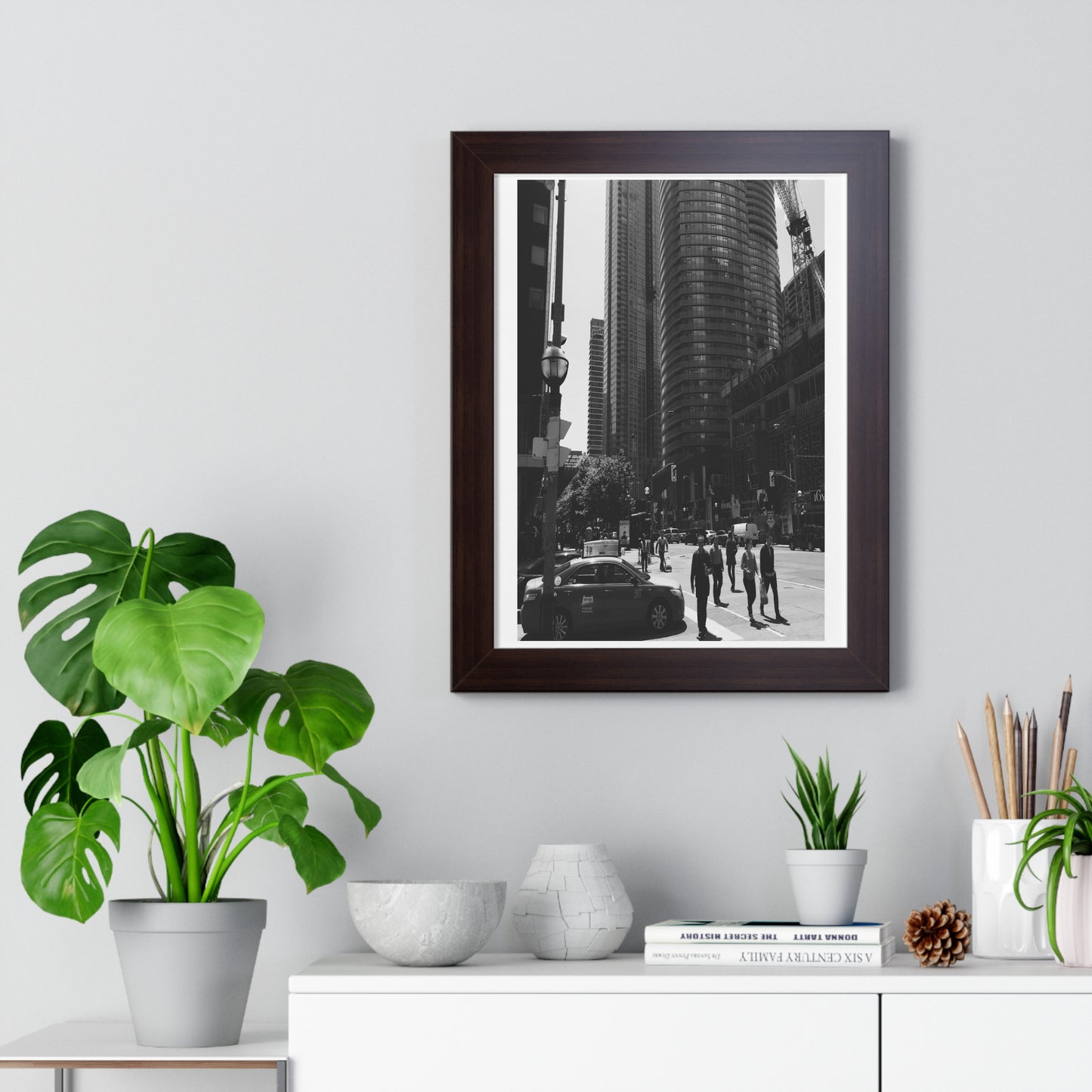 Bremner Boulevard - Framed Vertical Poster