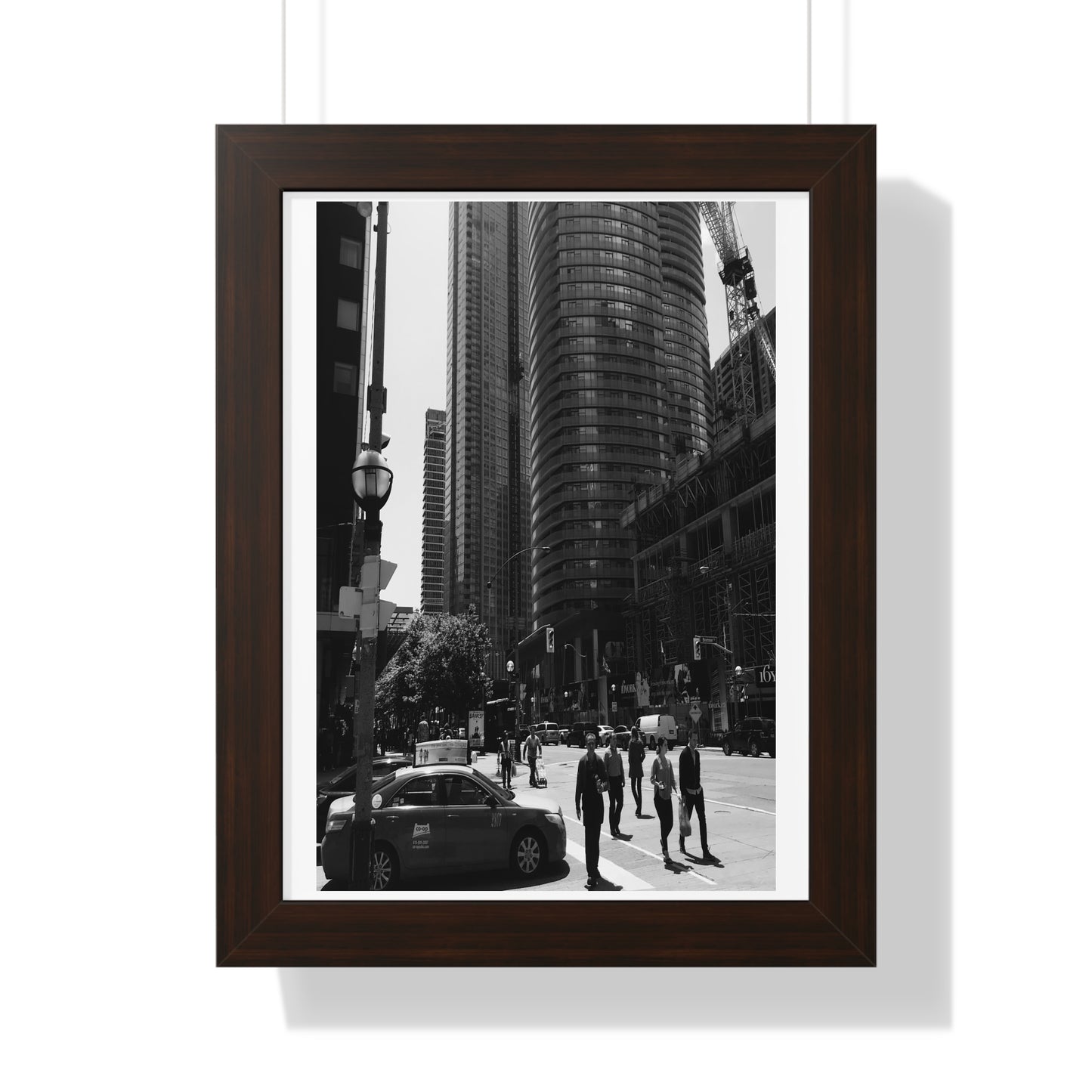 Bremner Boulevard - Framed Vertical Poster