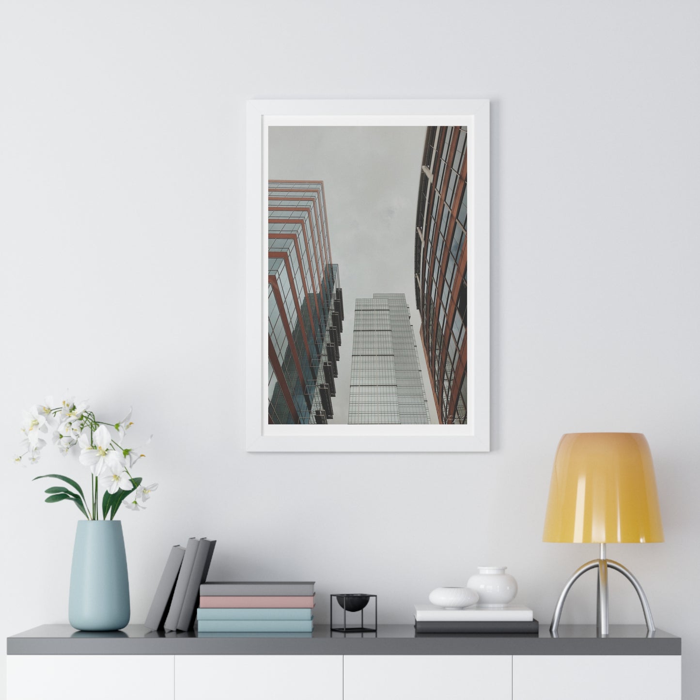 Tall Reflection - Framed Vertical Poster
