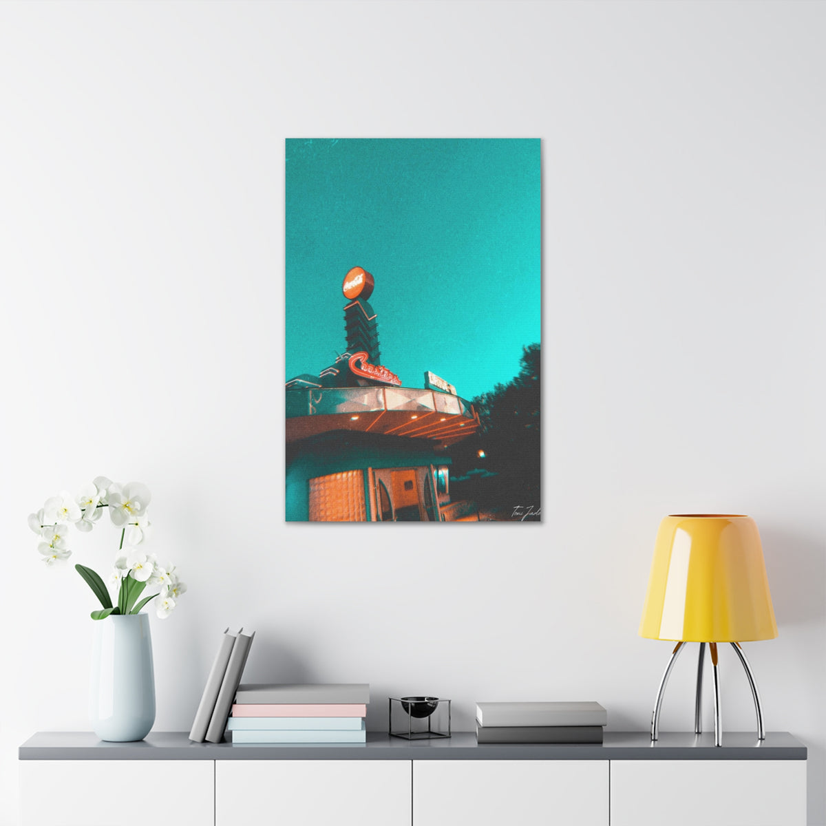Coasters Drive In - Canvas Gallery Wraps