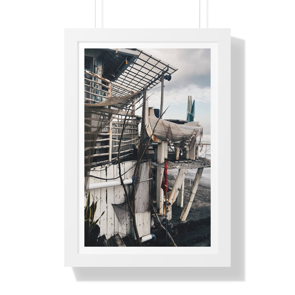 Long Mariner - Framed Vertical Poster