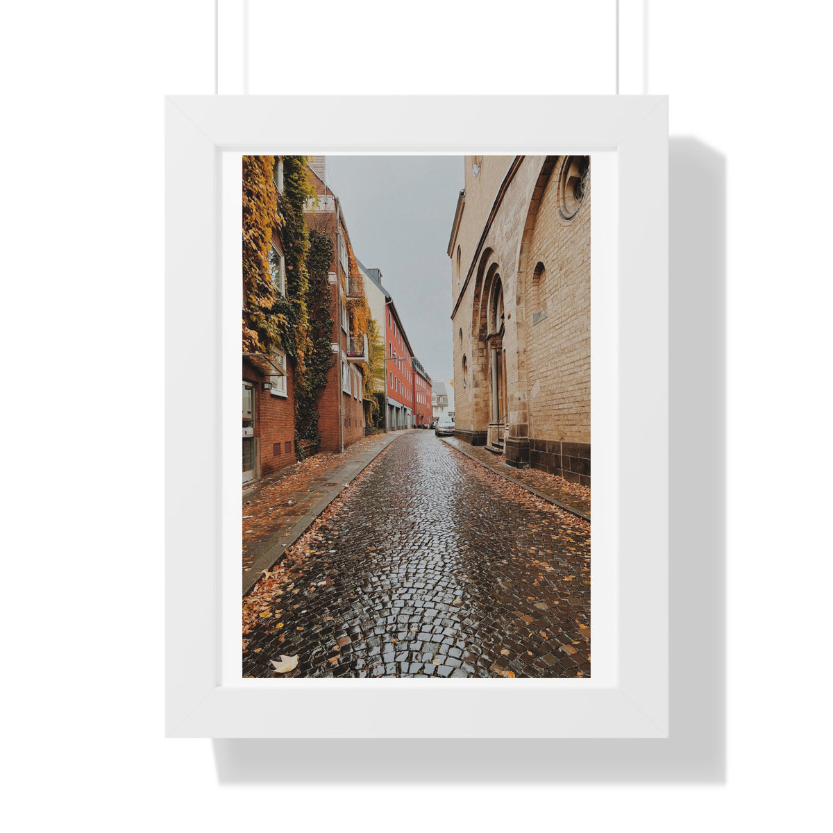 Diverse Buildings of Germany - Framed Vertical Poster