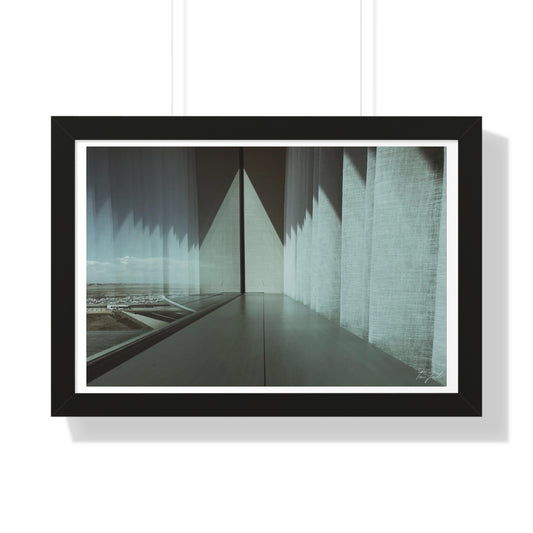 Balance of Symmetry - Framed Horizontal Poster