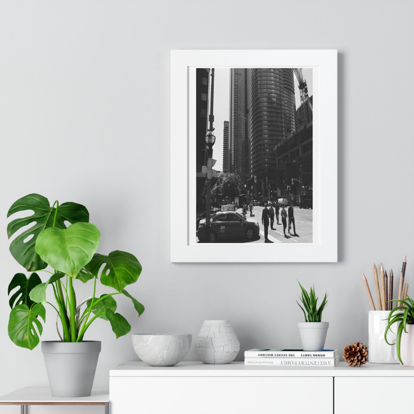 Bremner Boulevard - Framed Vertical Poster