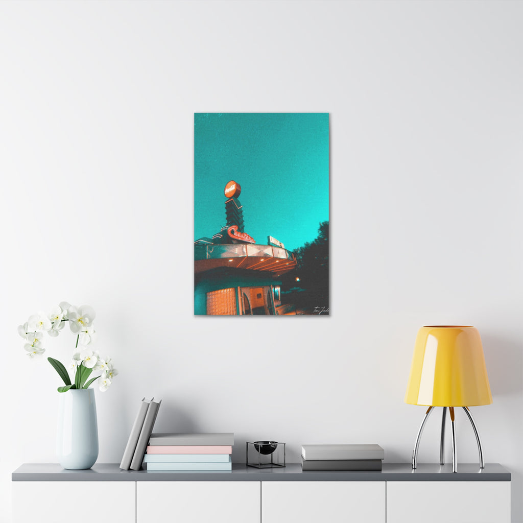 Coasters Drive In - Canvas Gallery Wraps
