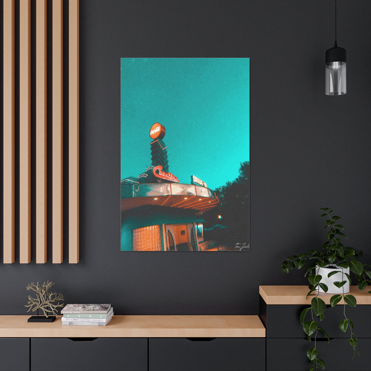 Coasters Drive In - Canvas Gallery Wraps