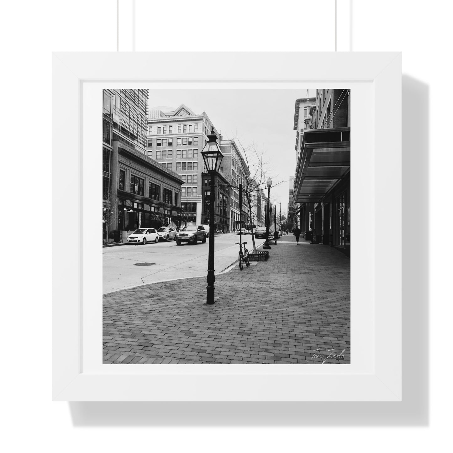 Eleventh Street - Framed Vertical Poster