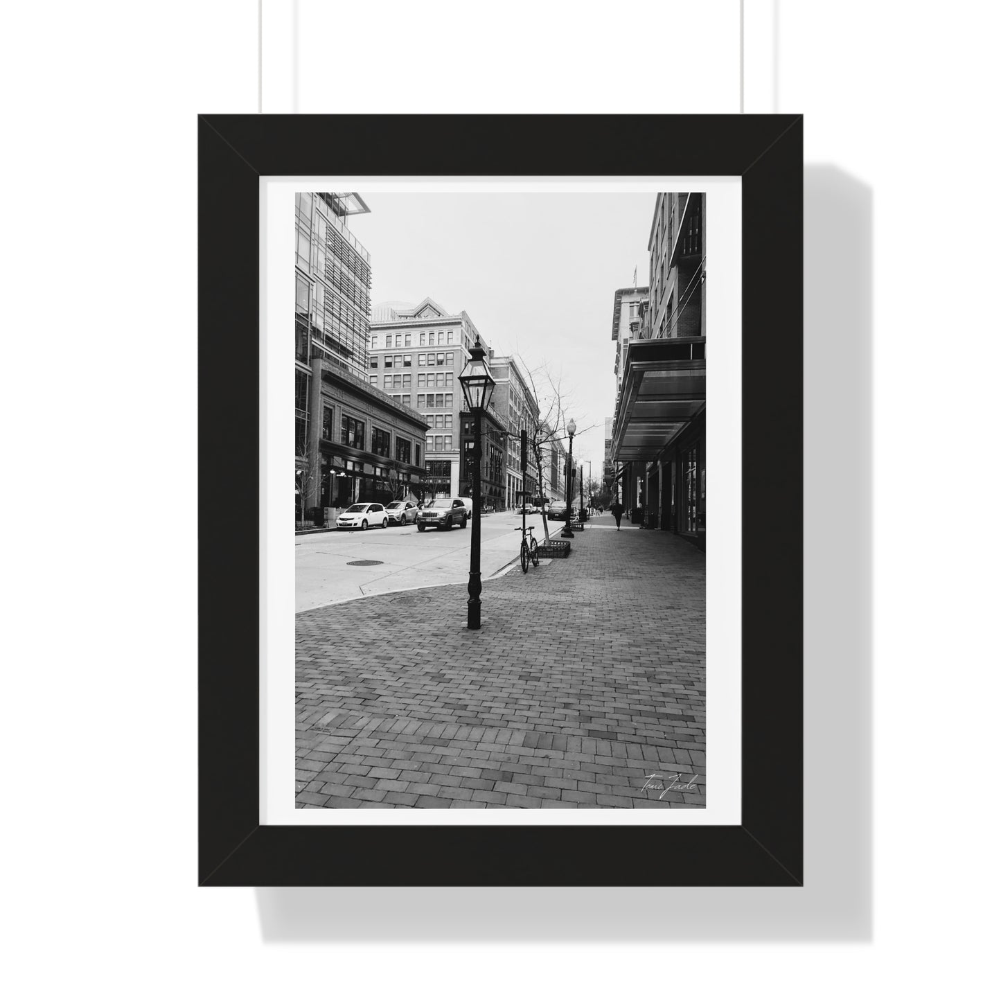 Eleventh Street - Framed Vertical Poster