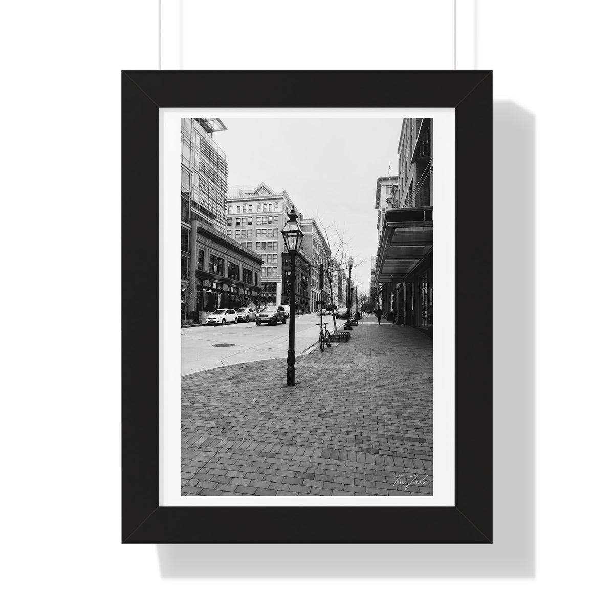 Eleventh Street - Framed Vertical Poster