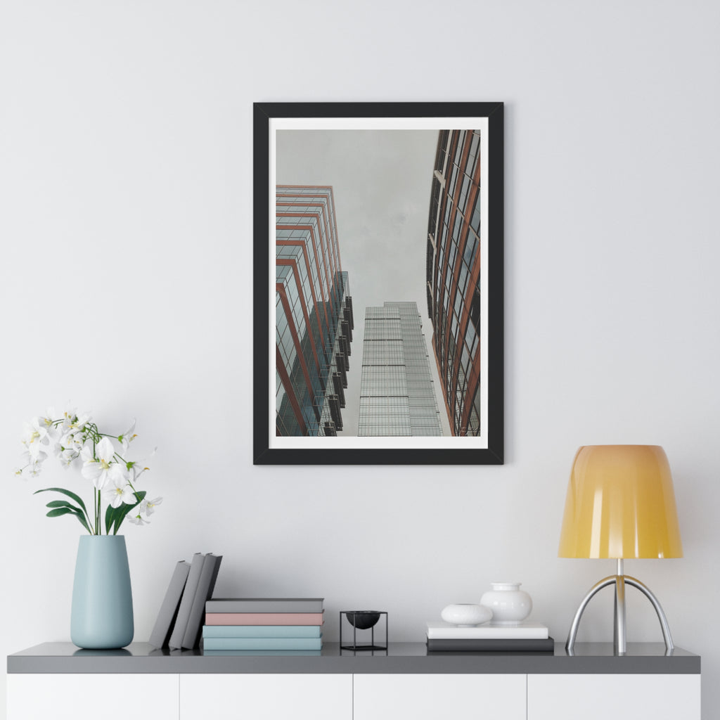 Tall Reflection - Framed Vertical Poster