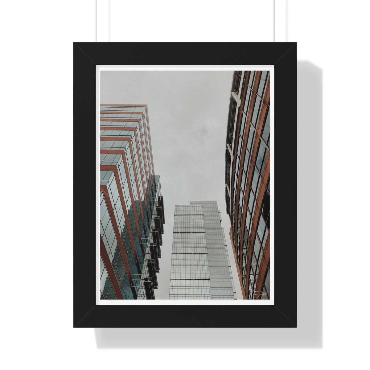 Tall Reflection - Framed Vertical Poster