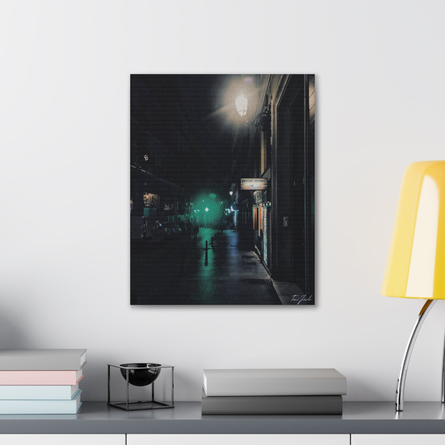 Night in Madrid - Canvas Gallery Wraps