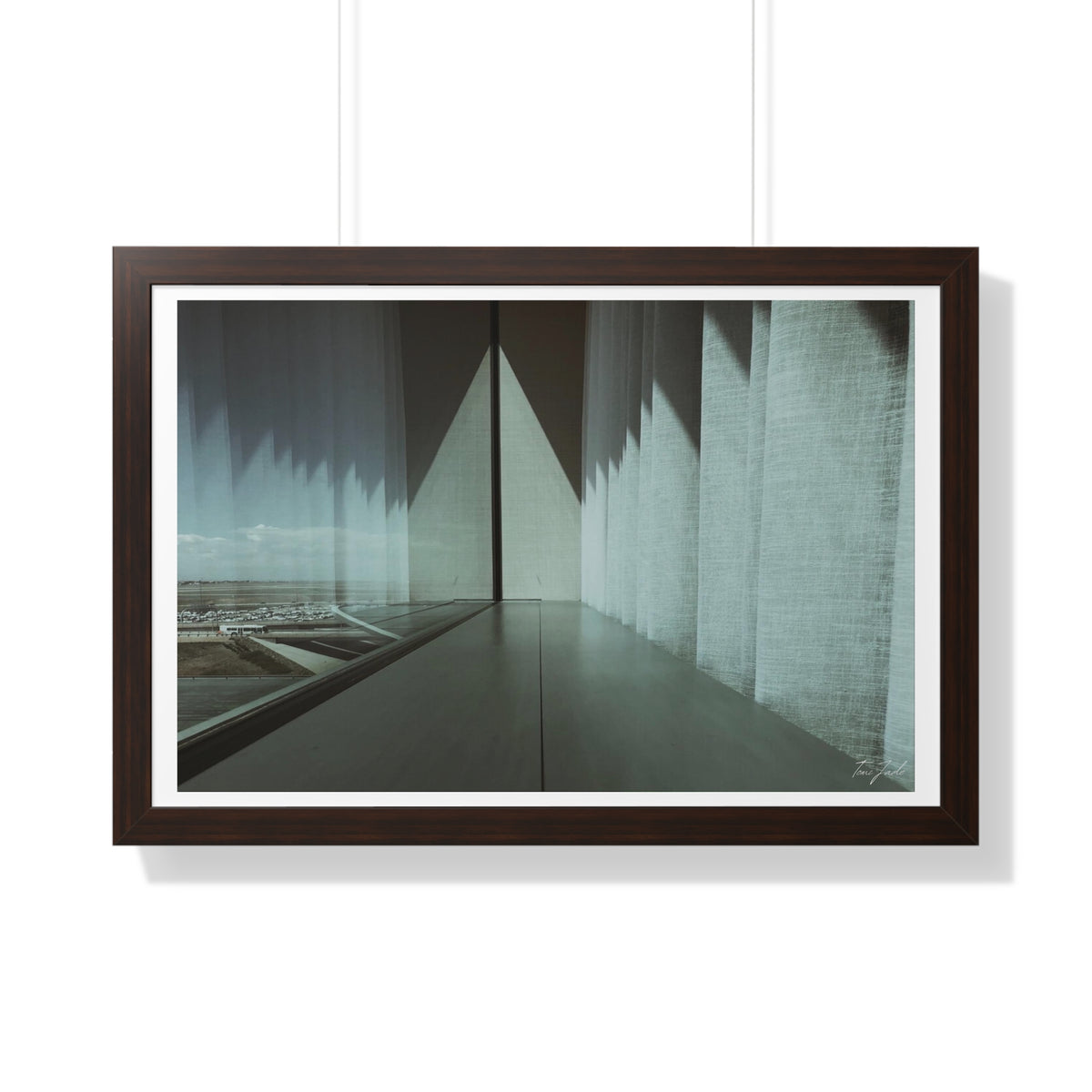 Balance of Symmetry - Framed Horizontal Poster