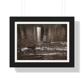 Ducks in a Pond - Framed Horizontal Poster