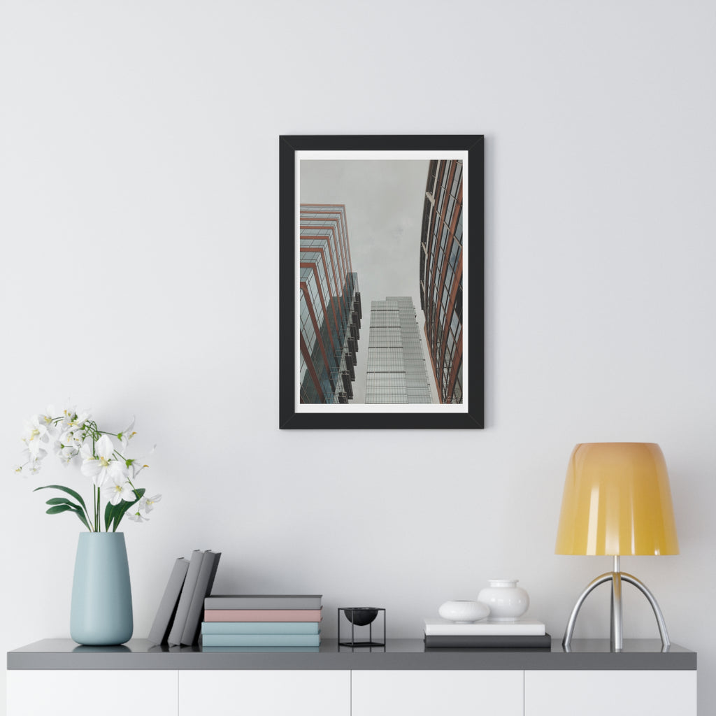 Tall Reflection - Framed Vertical Poster