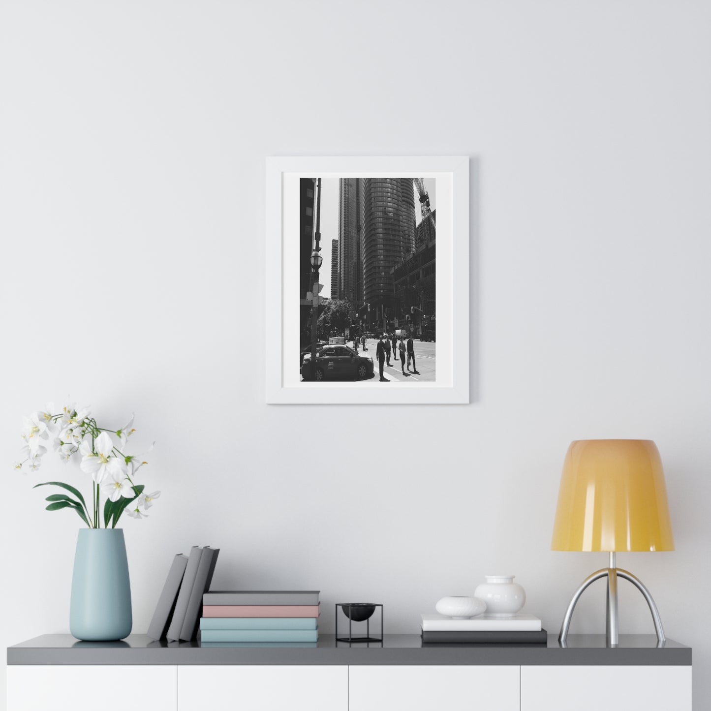 Bremner Boulevard - Framed Vertical Poster