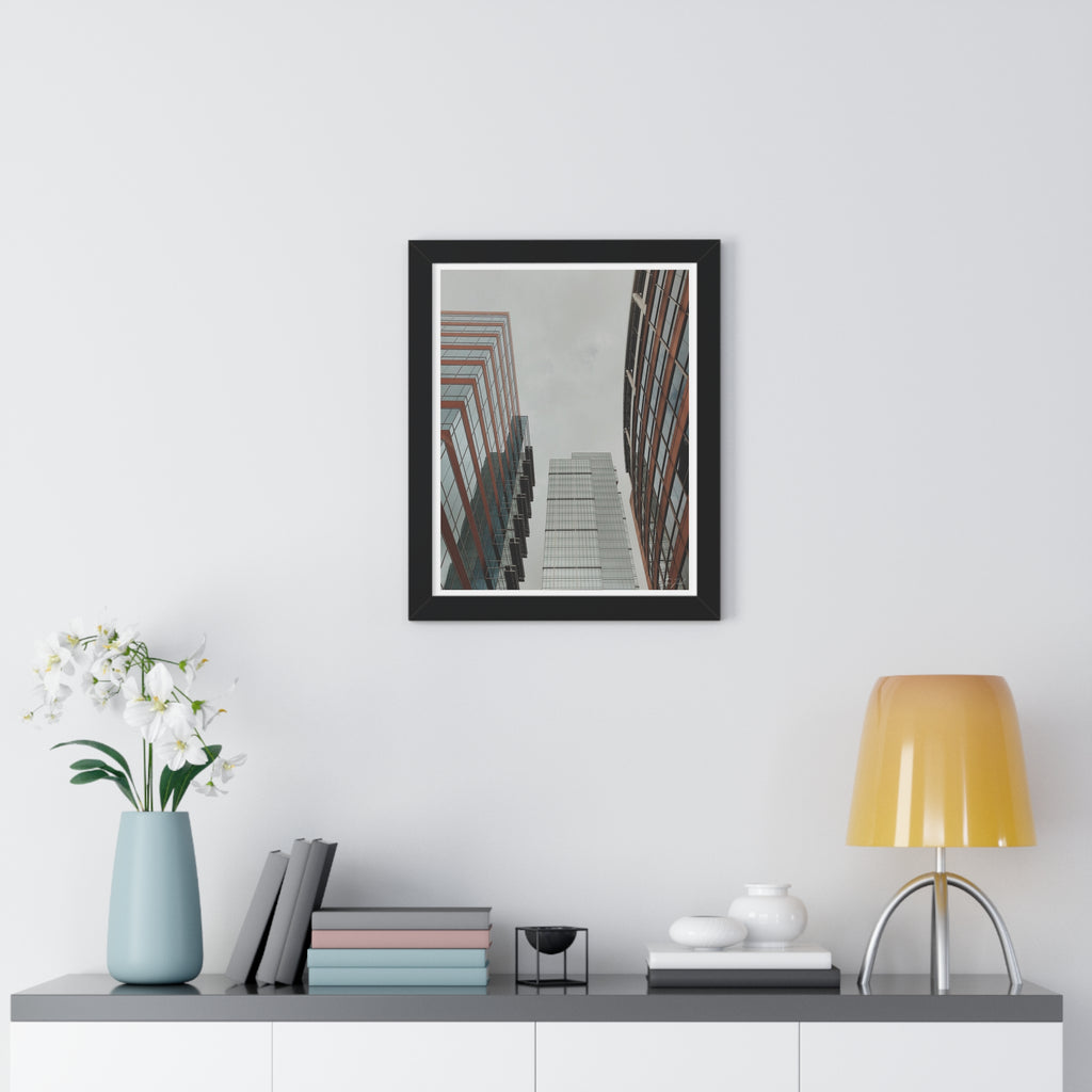 Tall Reflection - Framed Vertical Poster