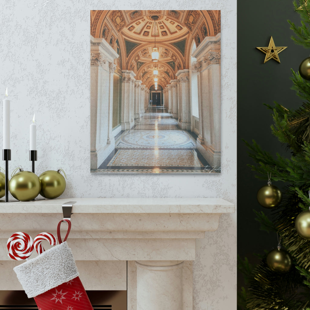 Halls Of The Capitol - Canvas Gallery Wraps - TomiJadePhotos